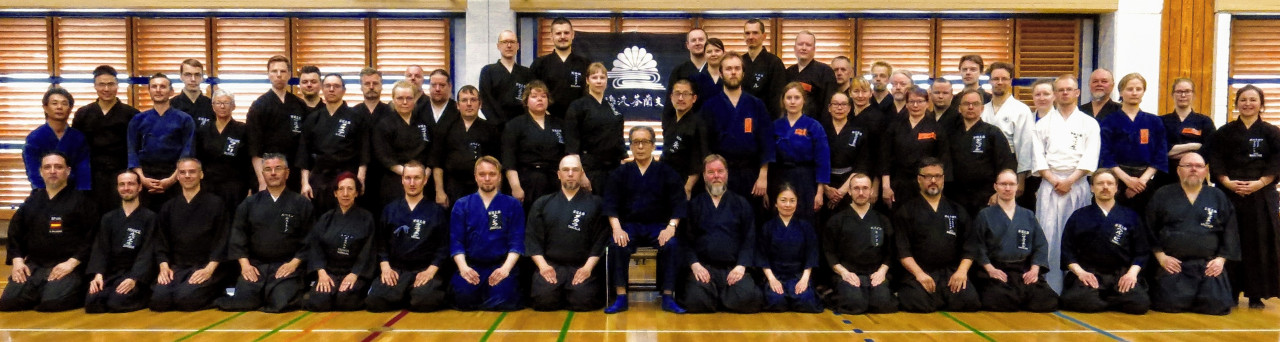 Seminario de Suio ryu con el soke Katsuse Yoshimitsu Kagehiro - Helsinki - junio 2017