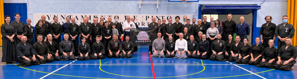 Seminario de Suio ryu con Antony Cundy - Madrid - junio 2022